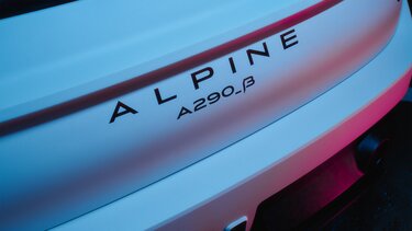 A290 Beta - samochód koncepcyjny - Alpine