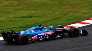 F1- Novidades Alpine - Esteban Ocon em quinto e Fernando Alonso em sétimo nas qualificações em Suzuka