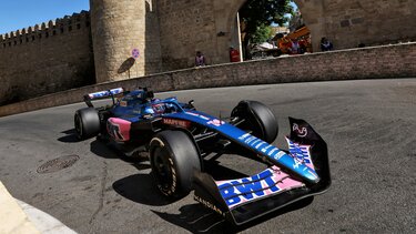 doppio piazzamento a punti a Baku - News F1 - Alpine