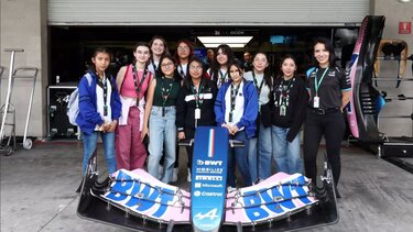 BWT ALPINE F1 TEAM AND MICROSOFT: THE ALLIANCE DRIVING WOMEN IN STEM FROM THE CLASSROOM TO THE PITS
