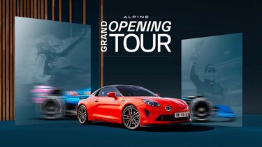 Alpine – expérience – événements – Alpine Grand Opening Tour