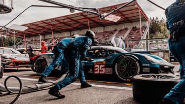 ENCOURAGING PERFORMANCE FOR ALPINE ENDURANCE TEAM IN THE FERVOUR OF SPA