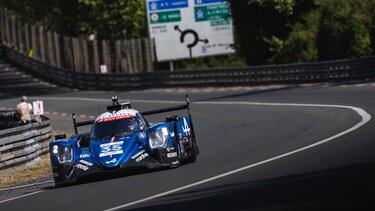ALPINE ELF ENDURANCE TEAM ON PACE DURING THE 24 HOURS OF LE MANS TEST DAY