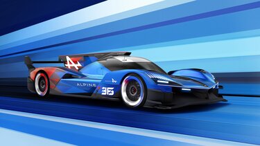 A424_β: ALPINE REVEALS ITS FUTURE HYPERCAR FOR ENDURANCE RACING'S PREMIER CATEGORY