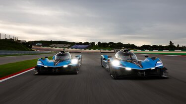 TWO ALPINE A424S AND THE COMPLETE LINE-UP AT PORTIMAO