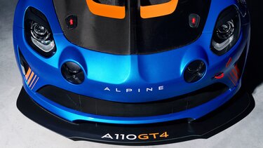 Alpine A110 - capô - GT4