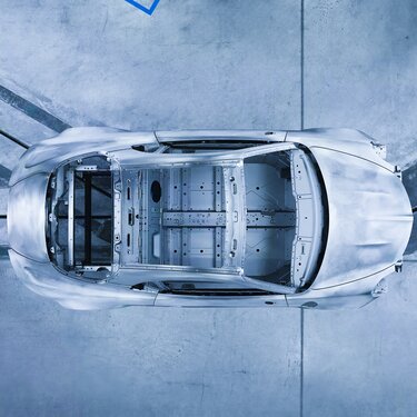 Alpine A110 GTS - chassis en carrosserie