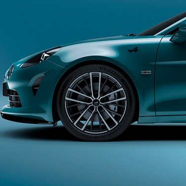 Alpine A110 GTS - 18" GT Race alloys