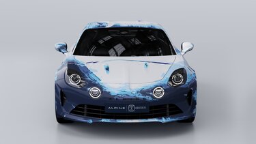 Alpine A110 Obvious - voorkant 