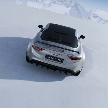 Alpine A110 R70 - geluid