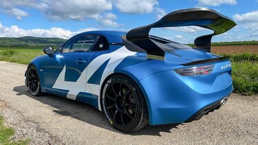 Alpine A110 - Arrière - Rallye GT+