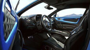 Alpine A110 - interior - seats - dashboard