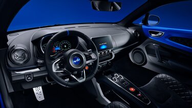 Alpine A110 - interior - seats - dashboard