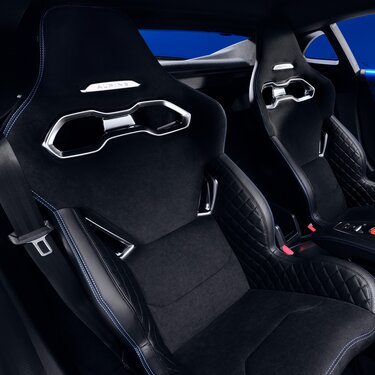 Alpine A110 - interior - Sabelt® bucket seats
