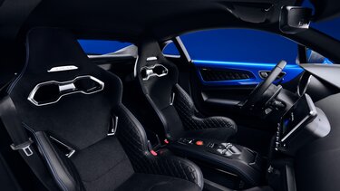 Alpine A110 - Interieur - Sitze - Armaturenbrett