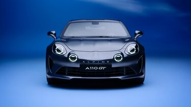 Alpine A110 GT – exteriér – charakteristické světlomety