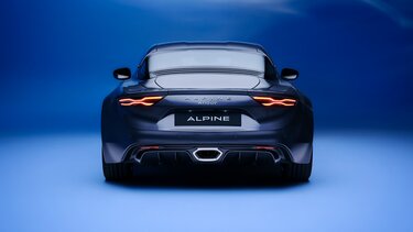 Alpine A110 GT - perfil - conceção