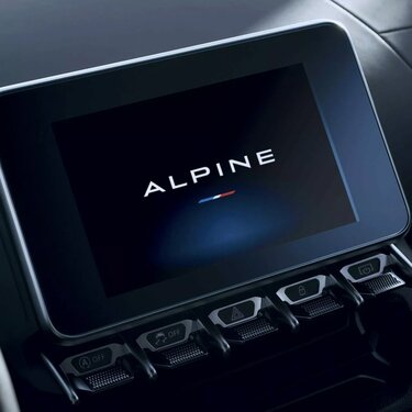 Alpine A110 GT - Sistema multimediale