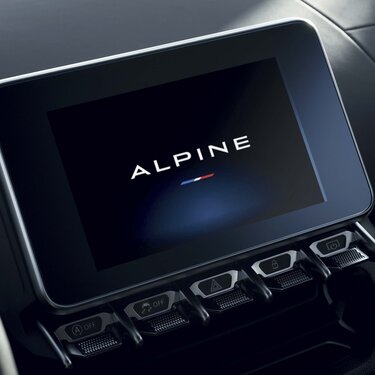 Alpine A110 GT – multimediální systém