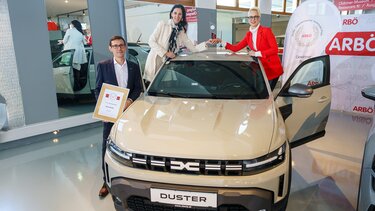 Dacia Duster Preis gewonnen