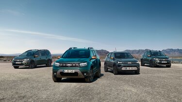 Neue Modellklassen – Dacia