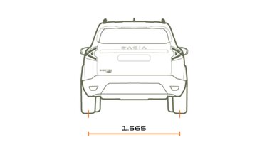 Abmessungen – Dacia Bigster 