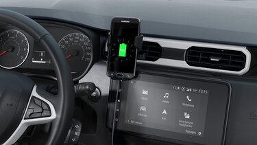 Der neue Dacia Duster - Smartphonehalterung
