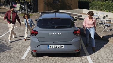 Dacia Sandero Stadtauto Außendesign Profil