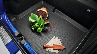 Der neue Dacia Sandero - Kofferraumschale