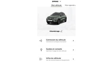 application mobile My Dacia