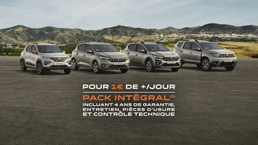 Offre Pack Intégral Dacia