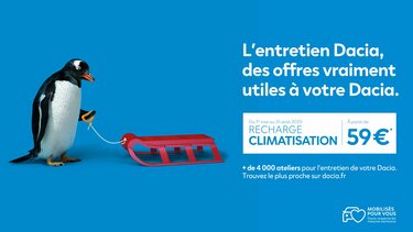 Entretien : prix des packs, forfaits et contrats - Dacia