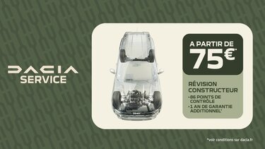 Dacia Offre révision constructeur