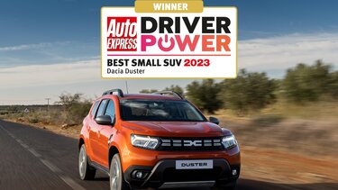 Dacia Duster Auto Express Driver Power Best Small SUV 2023