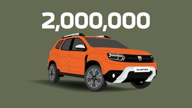 Duster graphic 2 million