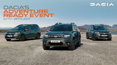 Dacia Adventure Ready event