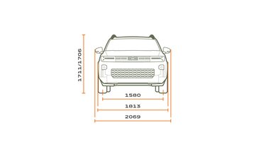 Dimensions - Dacia Bigster