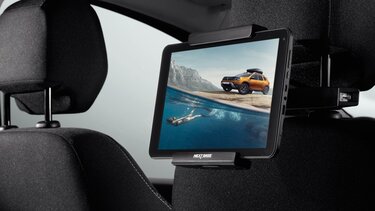 Noua Dacia Duster - Suport pentru tabletă