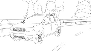 Melhores desenhos para colorir: 5 desenhos de Carros para colorir