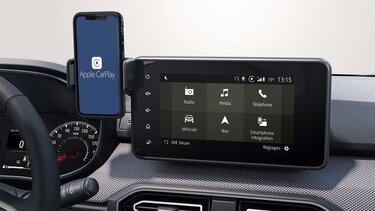 Dacia Media Display met Apple CarPlay™