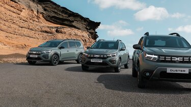 Nové úrovně modelových řad vozů – Dacia
