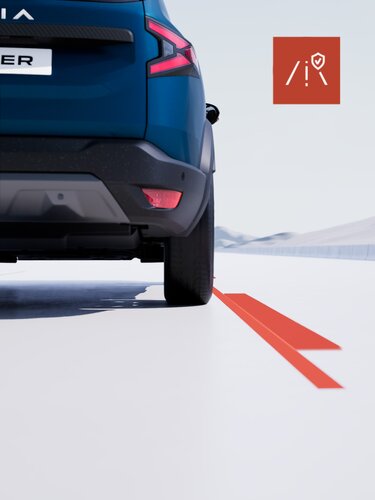 Lane departure warning en lane keeping assist - Dacia Bigster