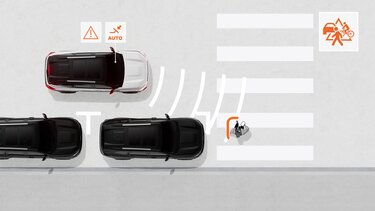 Dacia Bigster - Active emergency braking system voertuigen/voetgangers/fietsers