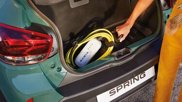 Der Neue Dacia Spring – Ladung