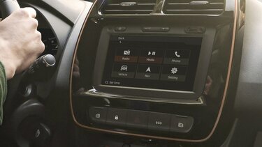 Nouvelle Dacia Spring - Système multimédia MEDIA NAV et son écran 7‘’