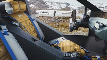 Dacia concept car - seats