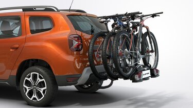 Towbar bicycle rack for New Duster