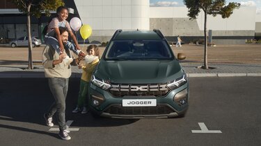 Novo Dacia Jogger - veículo familiar - exterior