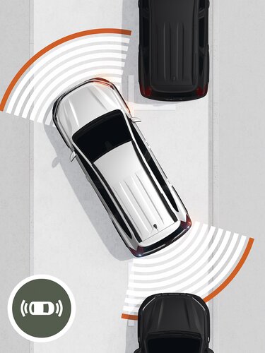 Ayuda al aparcamiento y cámara de visión trasera - Nuevo Dacia Jogger