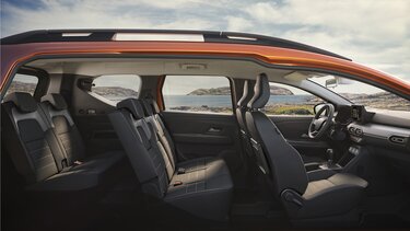 Novi Dacia Jogger – 7-sedežno družinsko vozilo – notranjost, sedeži